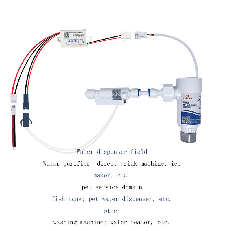 UVC LED Deep Ultraviolet Module UVC LED Flow Running Water Sterilizer Germicidal UVC LED Module