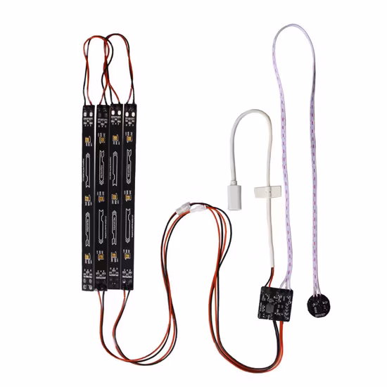 10W 3535 265nm 280nm 395nm UVC UVA 5V 12PCS LED UVC Germicidal Sterilizer Module